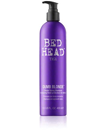 Tigi Bed Head Dumb Blonde Purple Toning Shampoo Alleen