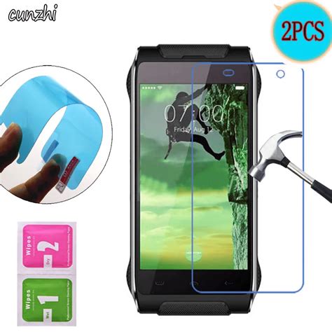 2pcs soft ultra clear tpu nano coated tempered explosion proof screen protector film for homtom