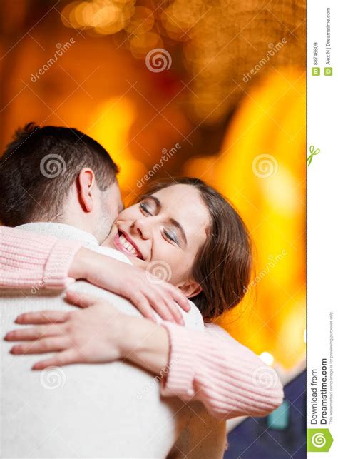 Two Lovers Hugging In Hall Stock Image Image Of Husband 88746809