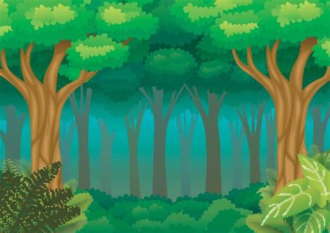 Deep Dark Forest Illustrations Royalty Free Vector Graphics And Clip Art