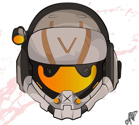 Teaching Myself Illustrator Titanfall 2s Viper In Comic Book Style