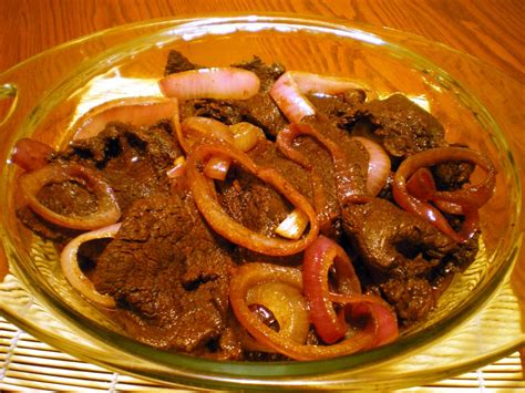Philippines Style Recipes Beef Steak In Filipino Style