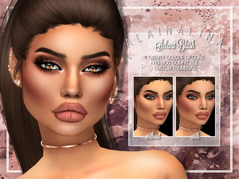 Alaina Lina Selena Blush Blush Makeup The Sims 4 Skin