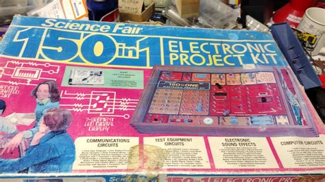 1976 Vintage Radio Shack Science Fair 150 In 1 Electronic Project Kit