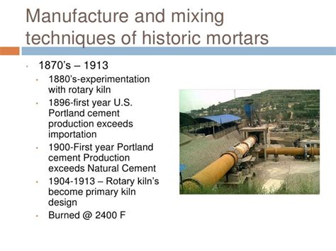 Historic Mortars The Chemistry Behind What Binds Our Built Environme