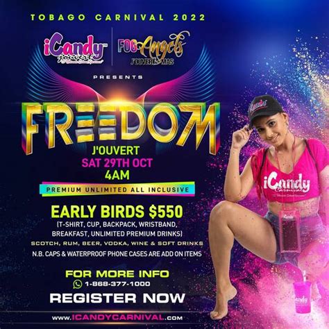 Icandy J Ouvert Tobago Carnival 2022 Wahwedoing