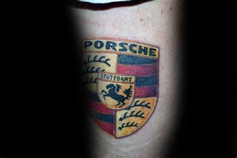 40 Porsche Tattoo Ideas For Men German Automobile Designs