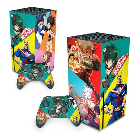 Xbox Series X Skin Boku No Hero Academia Pop Arte Skins