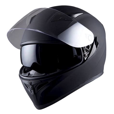 1storm Motorcycle Full Face Helmet Street Bike Dual Visorsun Shield
