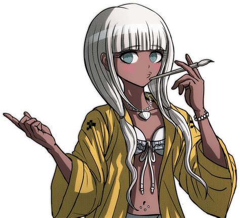 Touch device users, explore by touch or with swipe gestures. Image - Danganronpa V3 Bonus Mode Angie Yonaga Sprite 16 ...