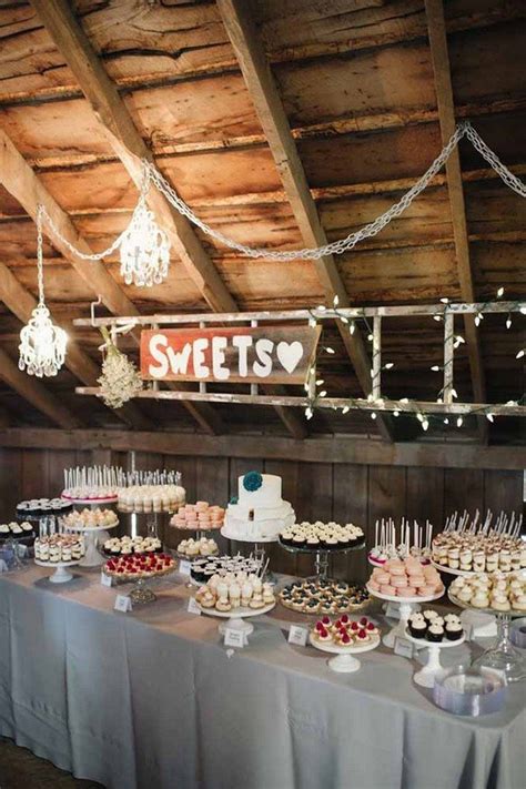 See more ideas about country table decorations, table decorations, rustic christmas. 16 Country Rustic Wedding Dessert Table Ideas - Oh Best ...