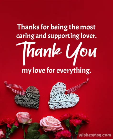 Thank You My Love Messages And Quotes Wishesmsg