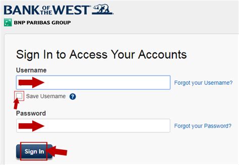 If you are an account holder of one west bank, the guides below will help you to register as a new user, log in, and change passwords when necessary. Bank of the West Online Banking Login — Money Plate