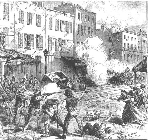 Civil Upheaval The New York City Draft Riots Of 1863