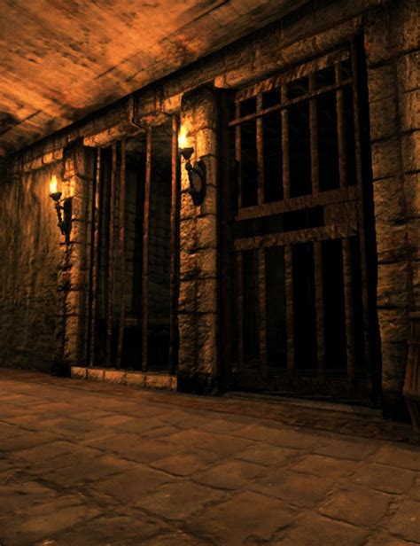 Dungeon Hall Inspiração Para Histórias Paisagem Fantasia Locais
