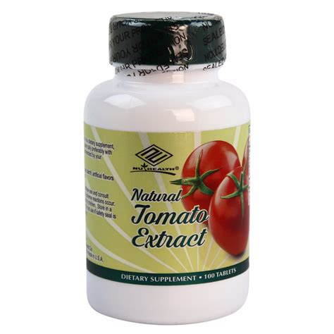 Nuhealth Natural Tomato Extract 100 Tablets