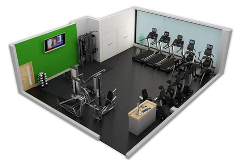 Sample Fitness Facility 1 Cybex