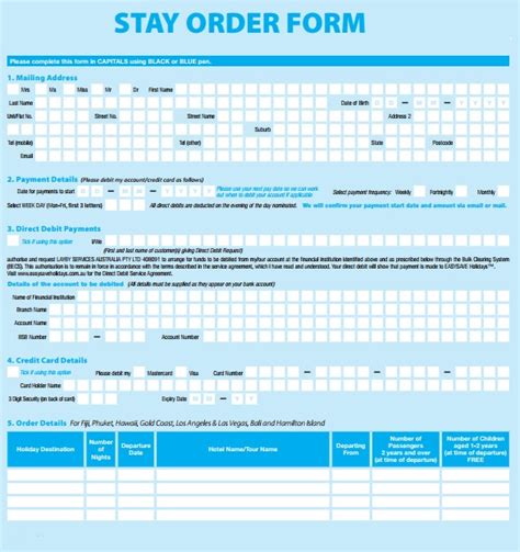 2 Court Stay Order Templates Free Word Excel And Pdf