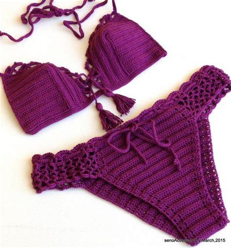 Motif Bikini Crochet Crochet Bikini Bottoms Crochet Swimwear Crochet Shorts Crochet Dress