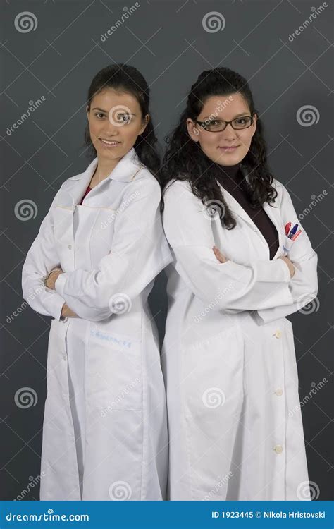 Two Nurses Stock Image Image Of Staff Scientist Prescription 1923445