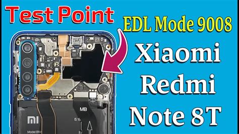Xiaomi Redmi 7a Edl Pinout Test Point Redmi 7a 9008 Edl Mode Youtube