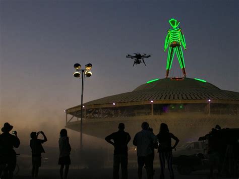 Personal Drones Fly Above Burning Man Ieee Spectrum