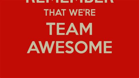 Team Awesome Sign Youtube