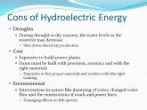 Hydroelectric Pros And Cons Hydropower
