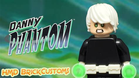 Custom Lego Danny Phantom Minifigure Youtube