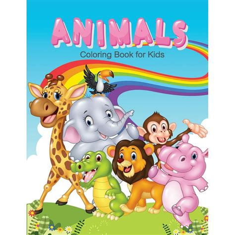 Animals Coloring Book For Kids Children Activity Books For Kids Ages