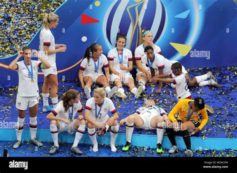 Fifa Womens World Cup Final Stade De Lyon High Resolution Stock