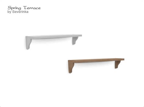 Wall Shelf Found In Tsr Category Sims 4 Miscellaneous Surfaces Wall
