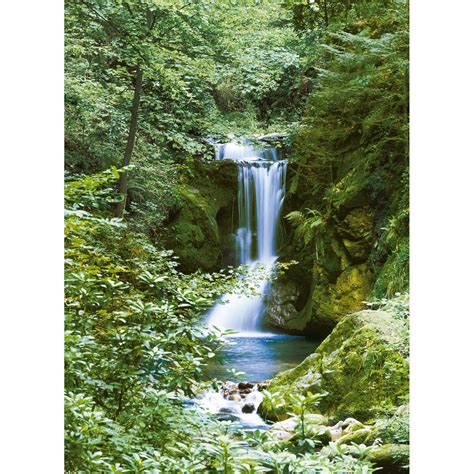 Brewster Home Fashions Ideal Decor Waterfall Wall Mural And Reviews Wayfair