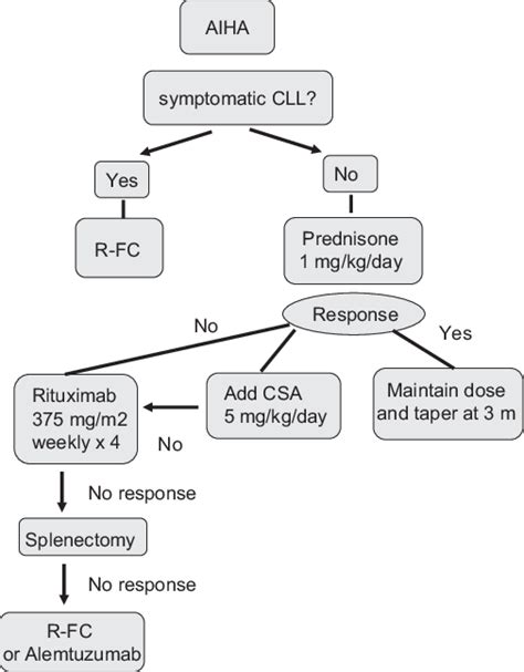 How I Treat Autoimmune Hemolytic Anemia In Cll Download Scientific Diagram