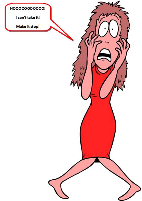 Woman Yelling Clipart