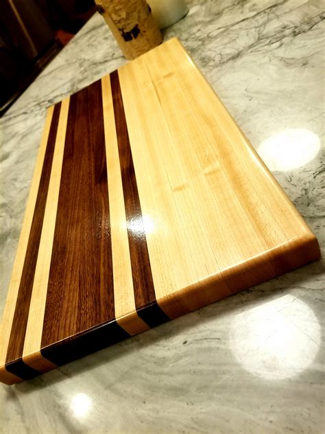 Maple And Walnut End Grain Cutting Board Home And Living Cookware