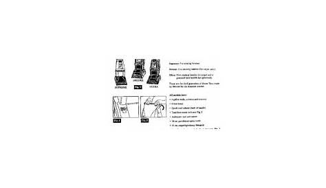 Hoover SteamVac deluxe Manuals | ManualsLib