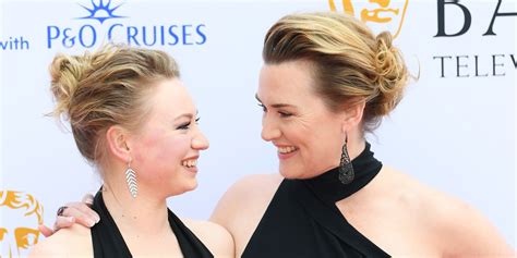 Kate Winslet And Real Life Daughter Mia Threapleton Pose For Rare Pics Together At Bafta Tv Awards