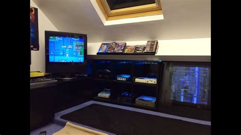 Games Room 2015man Cave Retro Gaming Setup And Tour