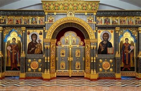 Why Must An Orthodox Church Have An Iconostasis And A Curtain Over The