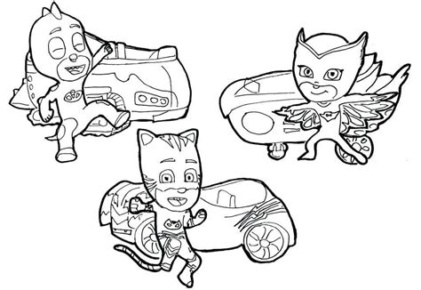 Pj Masks Her 243 Is De Pijama Desenhos Para Colorir Infoupdate Org