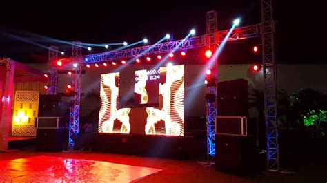 Rental Rectangle Wedding Led Screen For Indoor And Outdoor Display