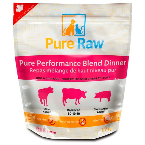 Pure Performance Blend Pure Raw Pet Food
