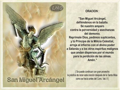 A Quien Protege San Miguel Arcangel Samisma