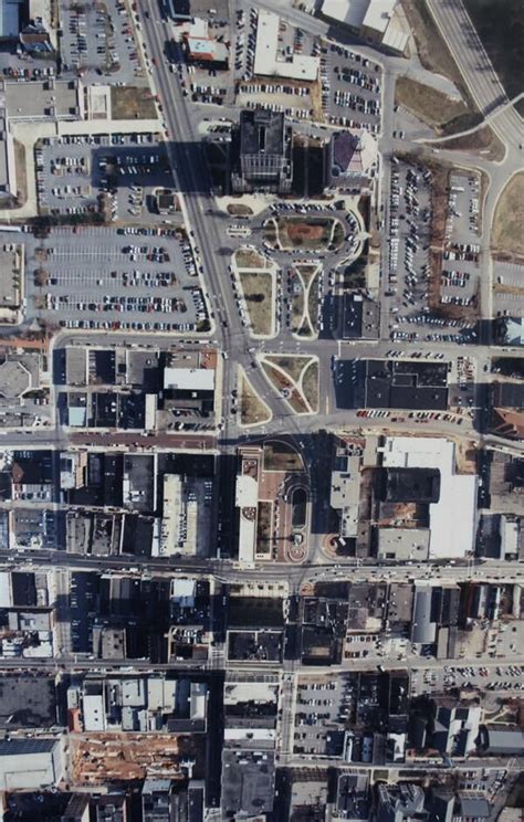 Aerial Photo Of Downtown Asheville Nc Circa 1988 Via Cityofasheville