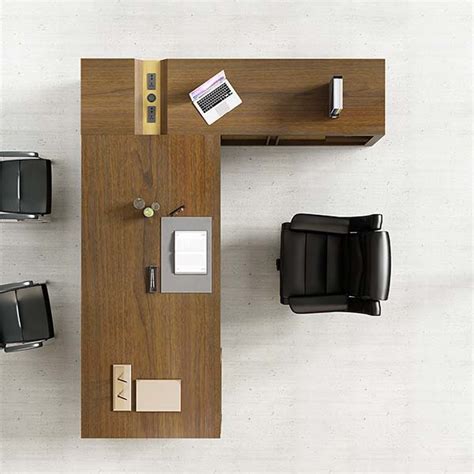 Wood veneer options are rich and traditional. China Saosen Chairman table /Executive room office ...