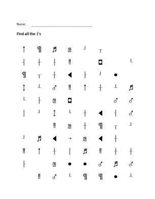 You can find an assortment of printable reading wo. Printable Symbol Visual Scanning Worksheet | Visual ...