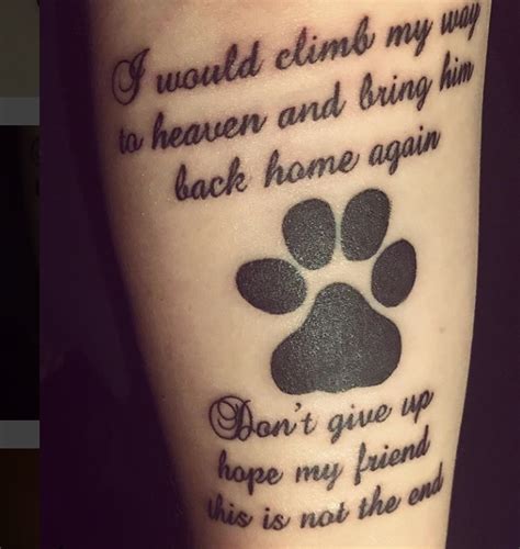 70 Best Paw Print Tattoo Ideas For Dog Lovers The Paws