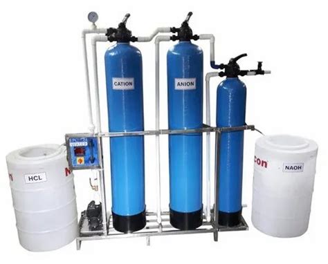 Pharmaceutical Industry Resin Based Water Distillation Plant Capacity