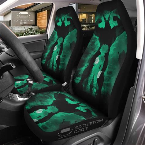 Deku Car Seat Covers My Hero Academia Manga Fan T Oralie Shop